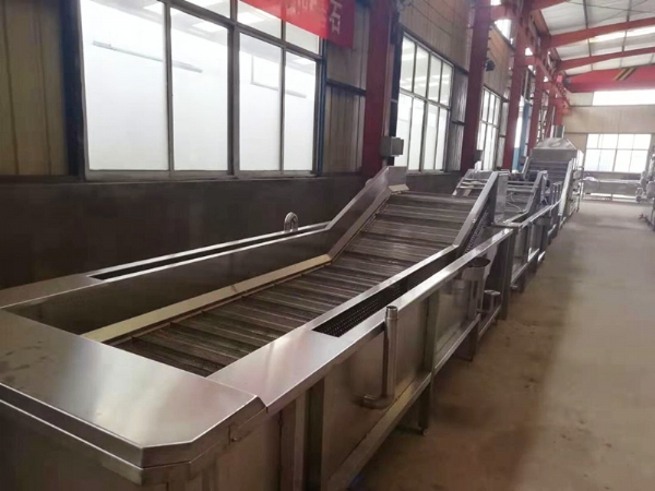 光銳機(jī)械包裝袋清洗烘干流水線