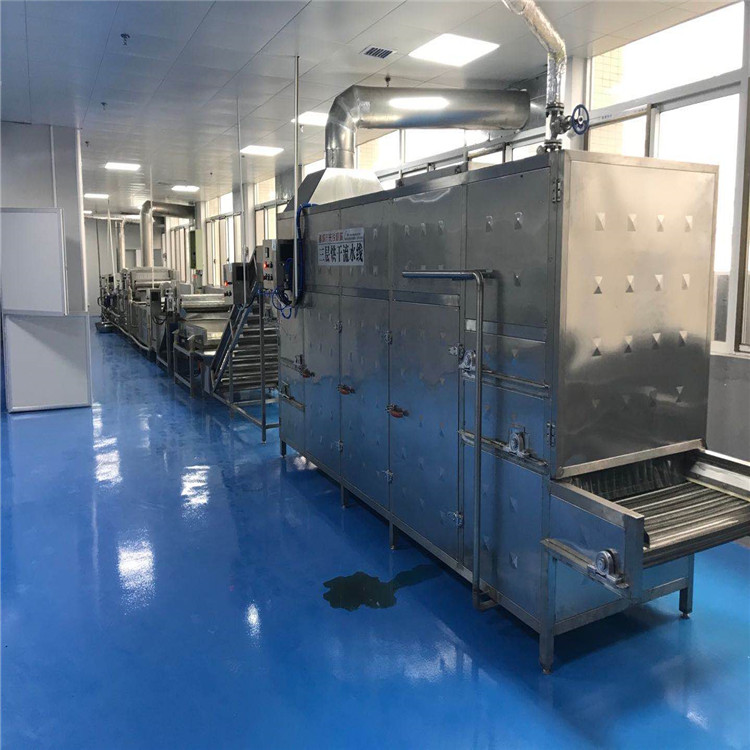 黃豆醬料包的巴氏殺菌機清洗烘干流水線