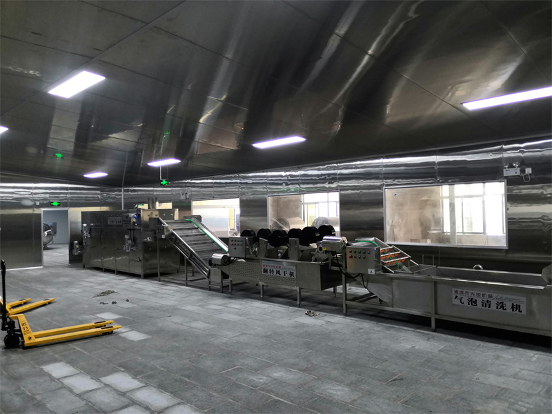 肉脯干包裝袋清洗烘干流水線(xiàn)