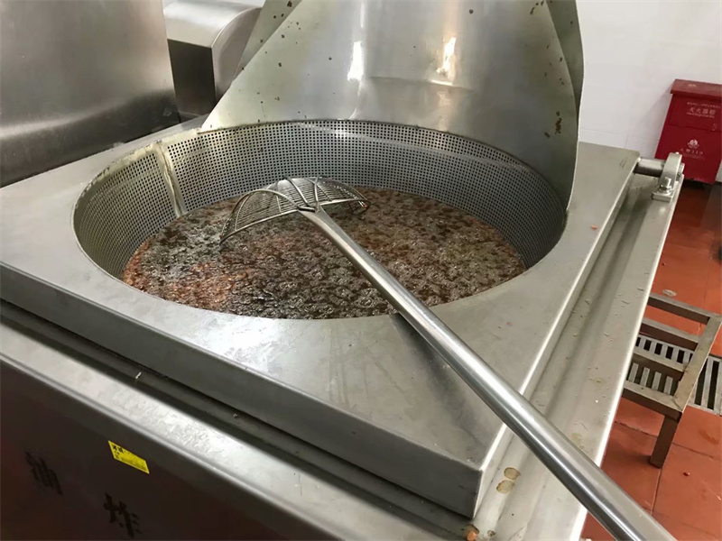 電加熱不銹鋼油炸單鍋