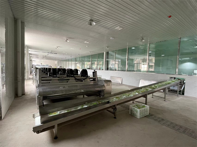 泡椒竹筍巴氏滅菌、冷卻、風干流水線