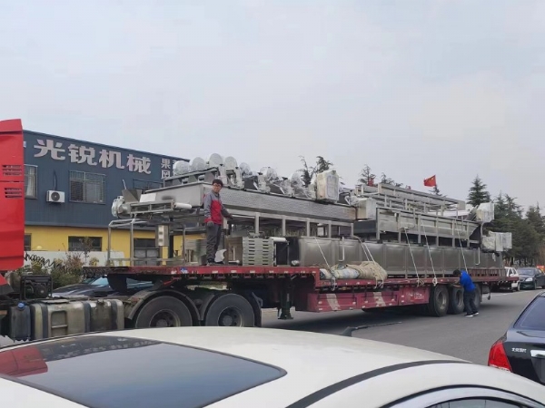 竹筍巴氏殺 菌流水線發貨