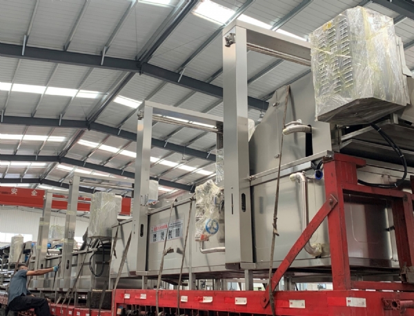 魚皮漂燙處理流水線 (2)