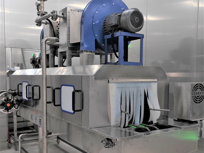 清洗 + 風干一體化，筐子周轉不等待