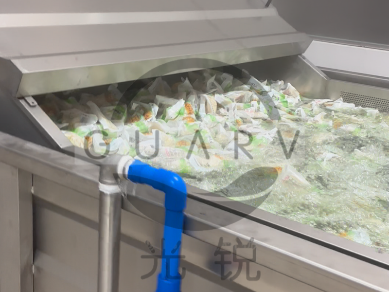 竹筍包裝袋清洗巴氏線(xiàn)