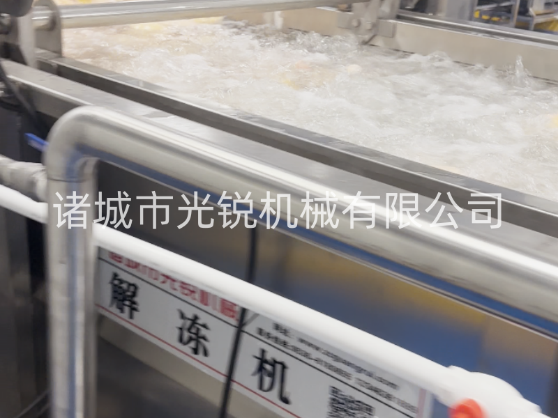 凍鴨加工不用愁!一站式解凍清洗分割流水線,效率翻倍!